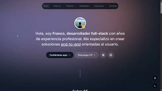 Github, vercel, behance quick tour