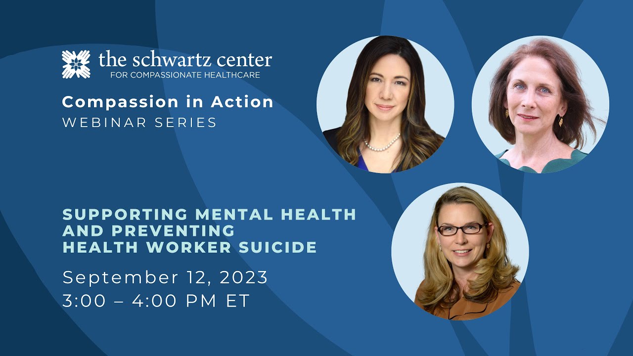 Supporting Mental Health and Preventing Health Worker Suicide