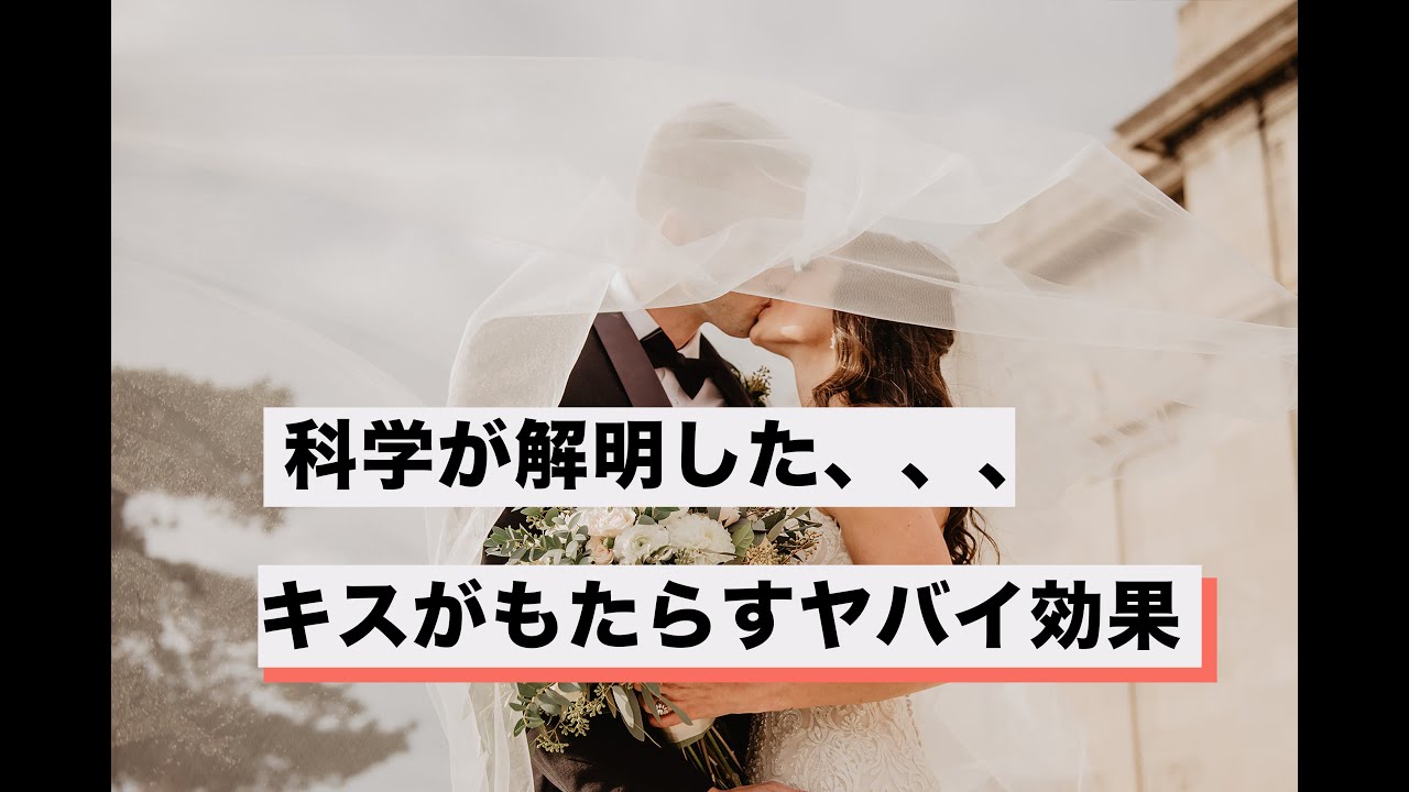 キスがもたらす5つの効果 Youtube