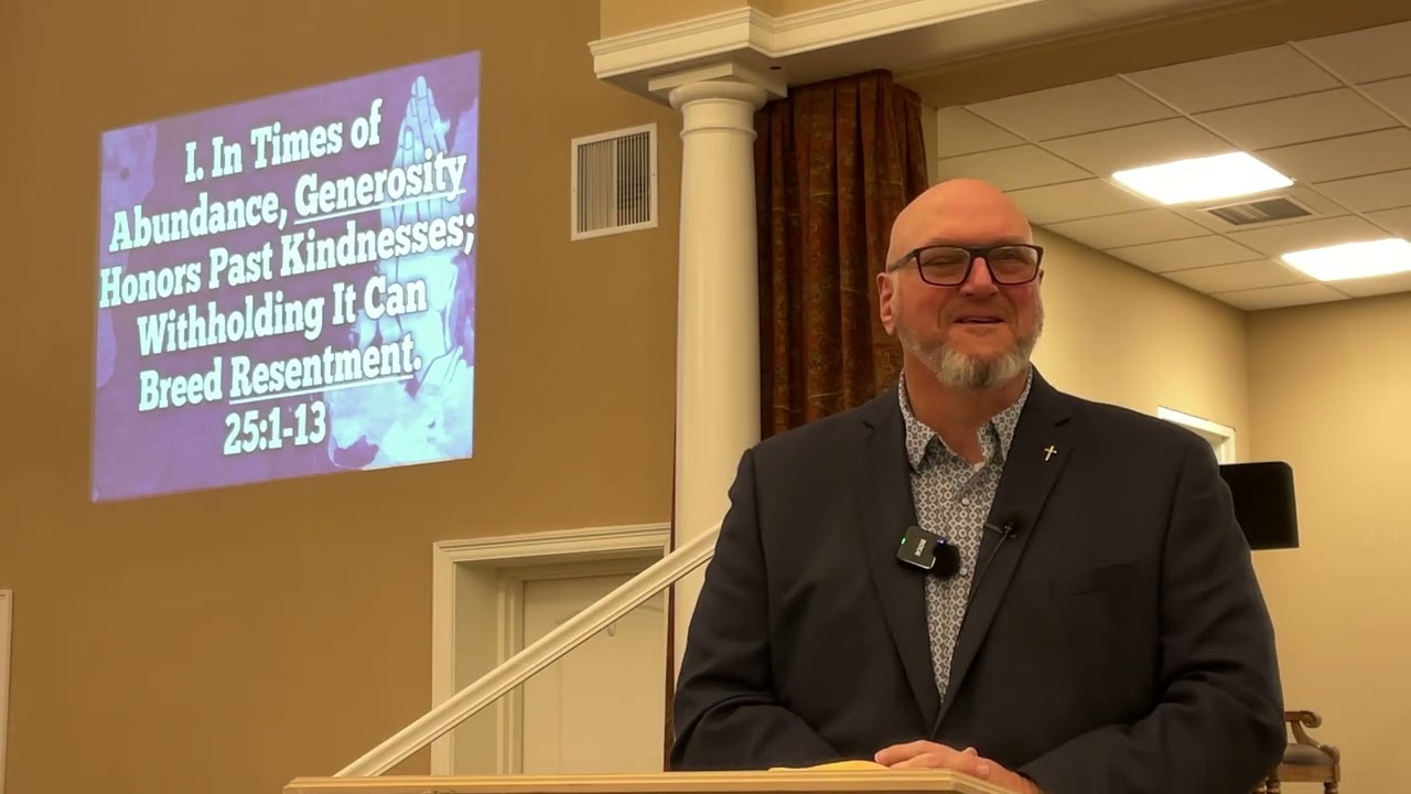 Wisdom's Choice of Prudence Over Rashness 1 Samuel 25: 1-44