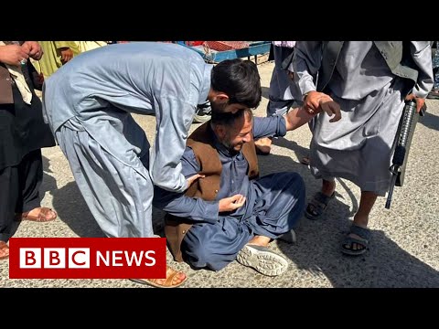 Explosion strikes Afghan mosque during prayers - BBC News