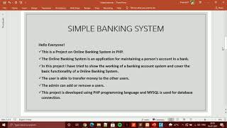 GRIP TASK 1 : Simple Banking System Website