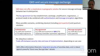 QCrypt 2020: Tutorial Diamanti: Practical aspects of quantum key distribution systems and beyond Wealth
