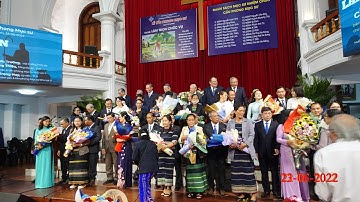 Lễ Tấn Phong Mục Sư Cho 20 Đầy Tớ Chúa Ngày 23-6-2022 Tại Hội Thánh Tin Lành Chi Hội Sài Gòn