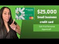 $25,000 Small Business Credit Card With Soft Pull On Your Personal Credit!