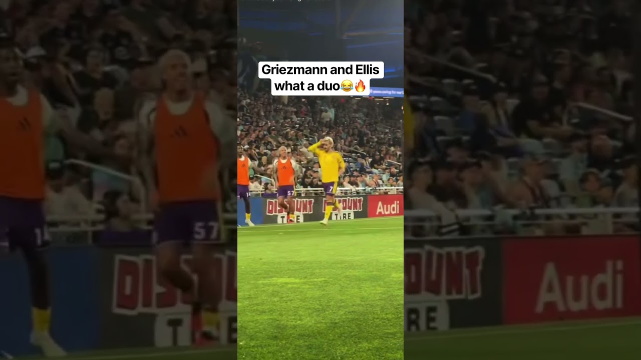 Take the L dance is too peak😂🔥 #griezmann #mls #youthsoccer