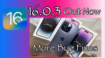 iOS 16.0.3 Out Now | What’s Fixed |