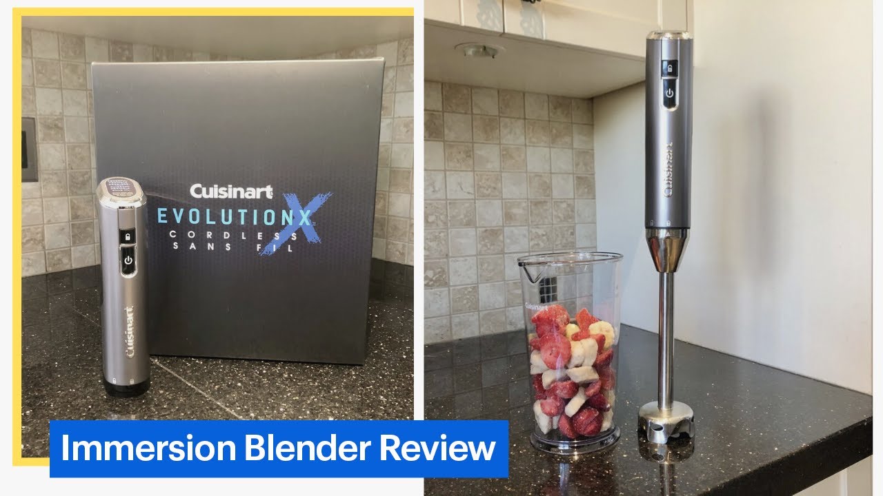 Cuisinart EvolutionX Cordless Stick Hand Immersion Blender + Reviews