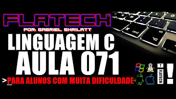 Linguagem C - Aula 071 - EX03 Repetição - Lendo dez números e informando se é negativo ou positivo