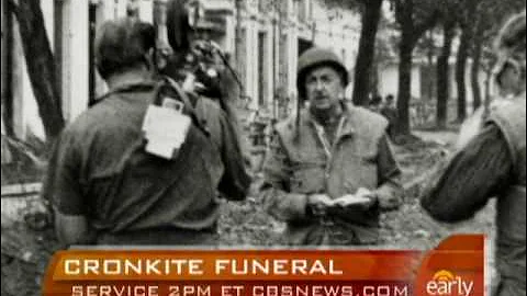 Cronkite Funeral Arrangements