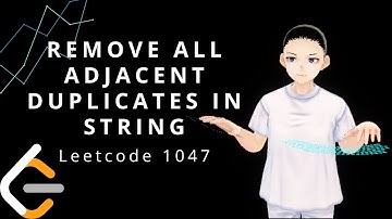 Leetcode 1047 - Remove All Adjacent Duplicates In String (JAVA Solution Explained!)