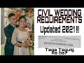 HOW TO APPLY TO CIVIL WEDDING during Pandemic | MARRIAGE LISCENSE REQUIREMENTS