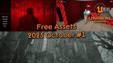 Unreal Engine free assets October 2025 Part 1
