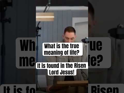 How Jesus’ Resurrection Gives True Meaning to Life | Christian Motivation #shorts #christianshorts