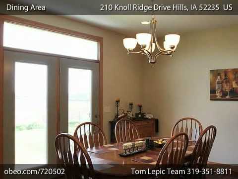 210 Knoll Ridge Drive, Hills, IA home video tour