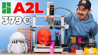 Bambu Lab A2L: Large 3D printer & plotter for little money?!