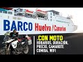 BARCO HUELVA LAS PALMAS GRAN CANARIA TENERIFE ✅ VIAJE CON MOTO. Precio billete, horario, duración