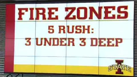 Fire Zone Defense Scheme from Jon Heacock! - Football 2016 #37