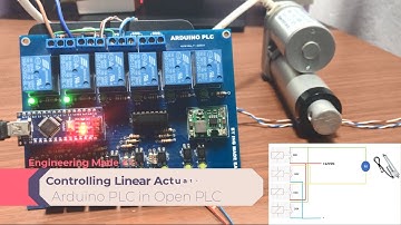 How to control a Linear Actuator with DIY Arduino PLC in OpenPLC