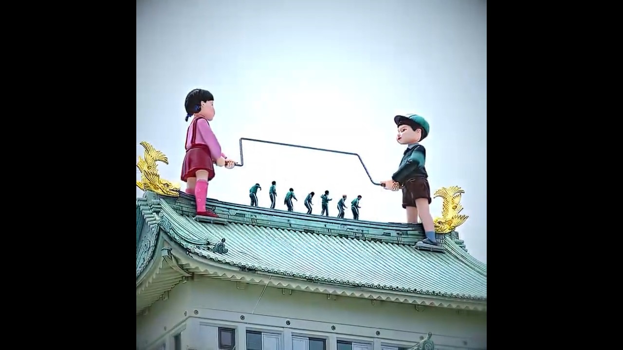 Squid game Jump Rope Game 🤩