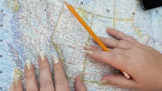 ASMR ~ Alberta, Canada History & Geography ~ Soft Spoken Map Tracing Google Earth screenshot 5