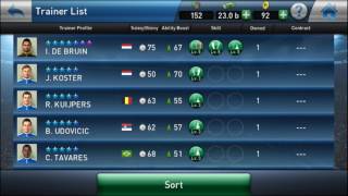 PES CLUB MANAGER - (HOW TO USE TRAINERS EFFECTIVELY) screenshot 2