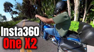 Testing the Insta360 One X2 on My Harley!