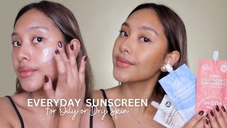 affordable sunscreen philippines for acne prone oily or dry skin lightweight no white cast
