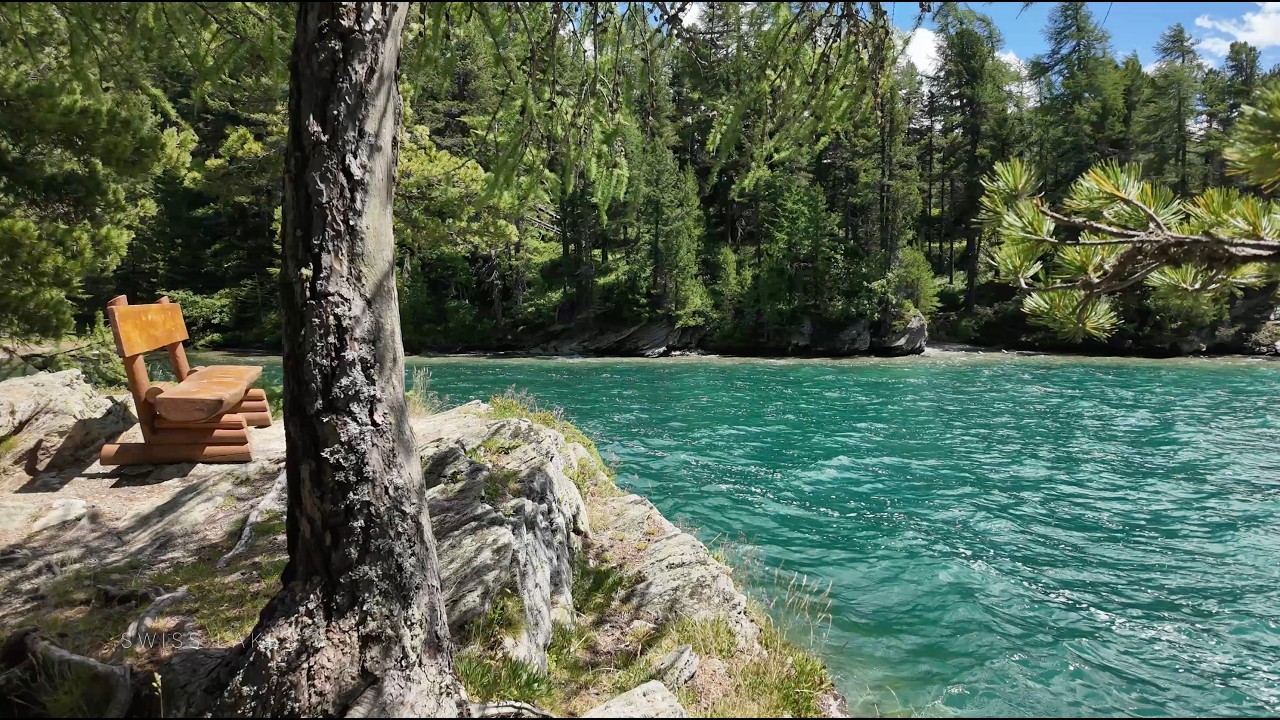 Silsersee #01 | 1H Lakeside Bench | Lake Sils Switzerland | 4K | Lengau Lee