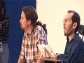 Encuentro de los Círculos de Navarra con Iglesias y Echenique