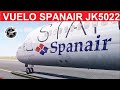 Los pilotos que tenían prisa por despegar - Vuelo de MD Super 80 en Madrid Barajas (Prepar3d V4)