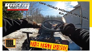 Off Road Mower Revival Pt.2 #custom #offroad #mower #engineswap