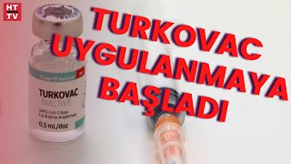 Turkovac Aşısı Uygulanmaya Başlandı