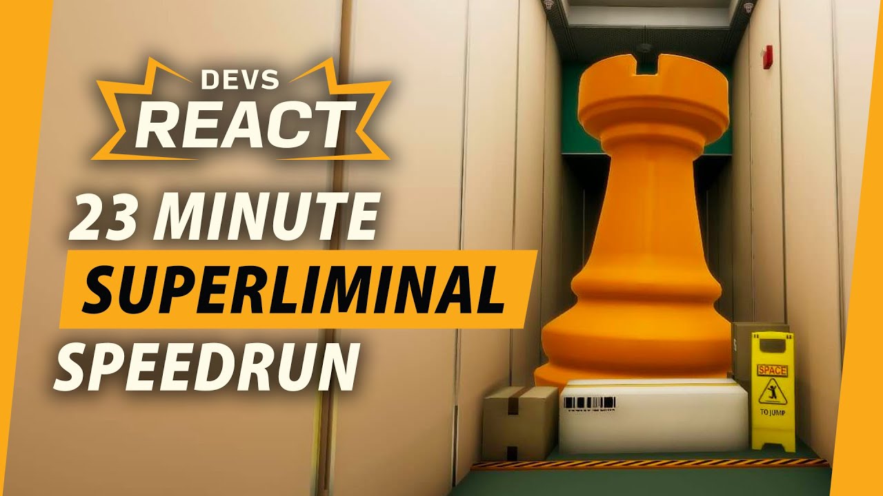 Superliminal Developers React to 23 Minute Speedrun 