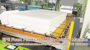 EPE Hot Knife Cutting Machine | EPE Foam Cutter | Vertical PE Foam Cutting Machine
