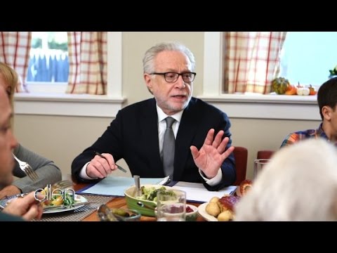 Wolf Blitzer will moderate the Thanksgiving dinner