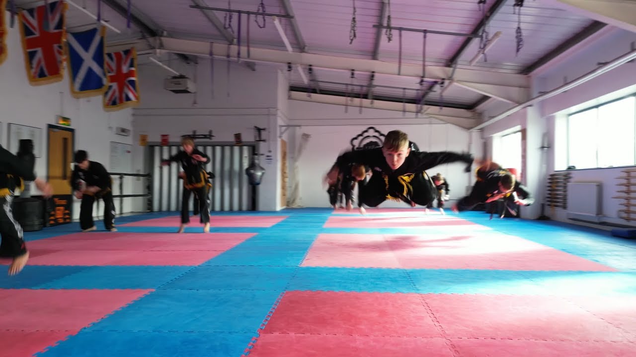 Kuk Sool Won falling techniques
