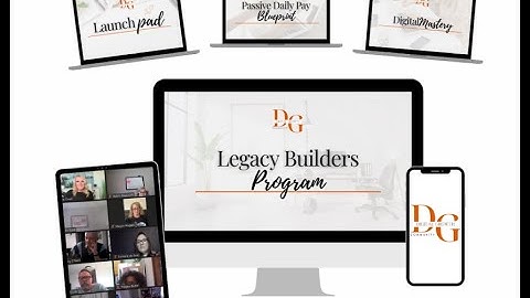 How to Make $900 Daily  Introducing The Legacy Builder Program Tutorial by Founder Michele Oneil