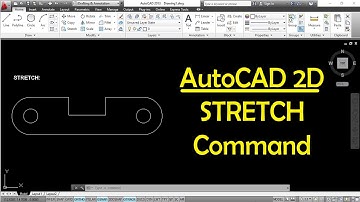 Stretch Command in AutoCAD | AutoCAD Practice | AutoCAD Tips and Tricks