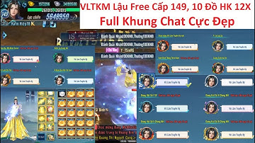 Jx Mobile Lậu Free KH18,Cấp 149, 10 Đồ Hoàng Kim 12X - Full Khung Chat Cực Đẹp