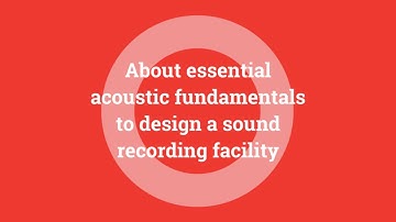 Acoustic Design of Recording Studios