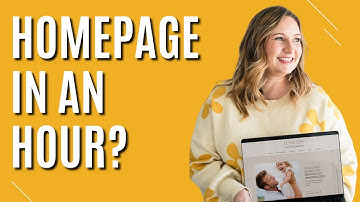 Design a Showit Homepage in 20x Speed (No Code Needed)