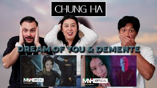 CHUNG HA 청하 'Dream of You (with R3HAB)' & 'Demente (Spanish Ver.)' REACTION!