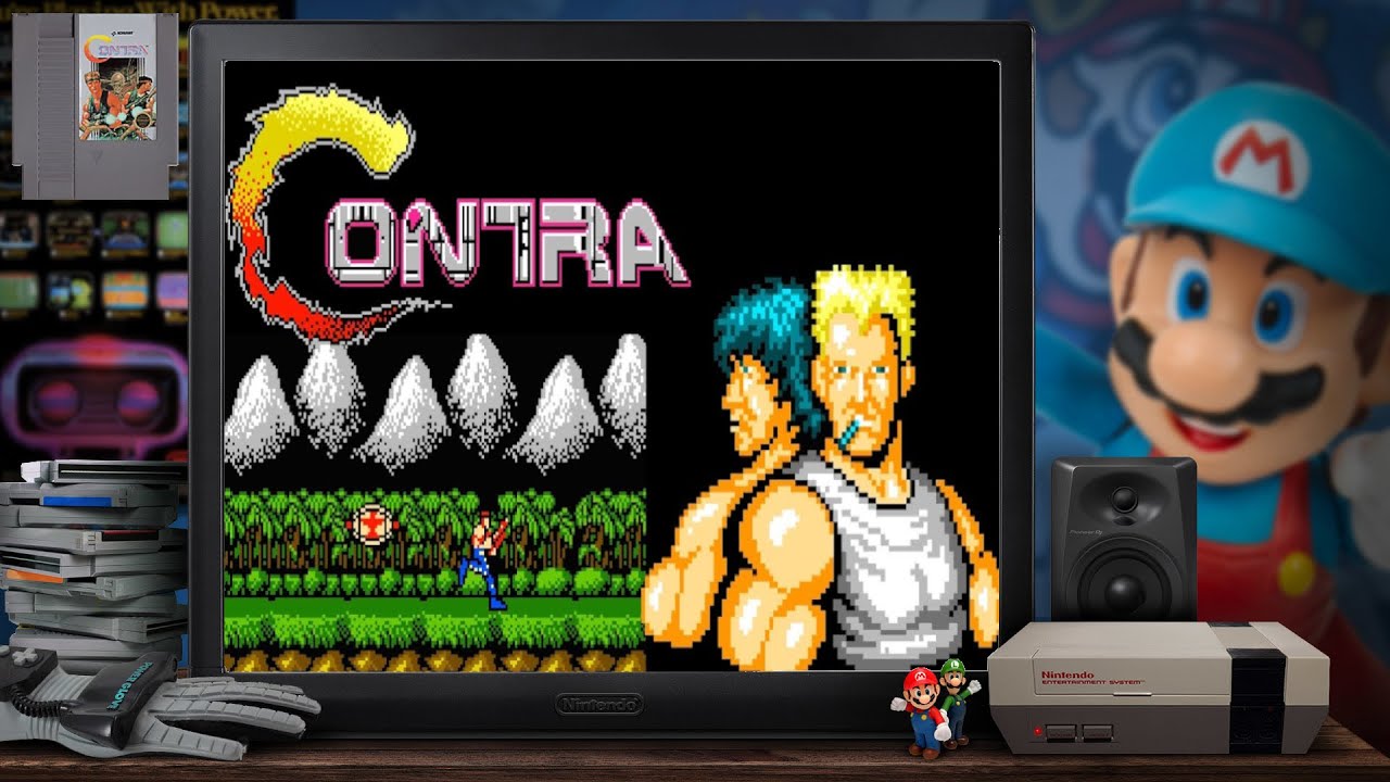 Contra 1987 NES GamePlay Walkthrough FULL GAME No Commentary