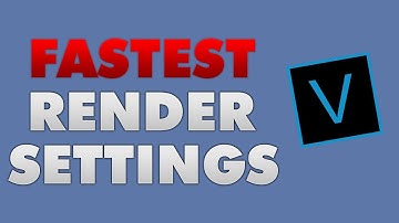 FASTEST & BEST QUALITY VEGAS PRO 15 RENDER SETTINGS (GPU ACCELERATION)