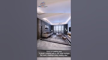 3D Living Room Walkthrough | See the Future of Your Space | Modish 3D Designers