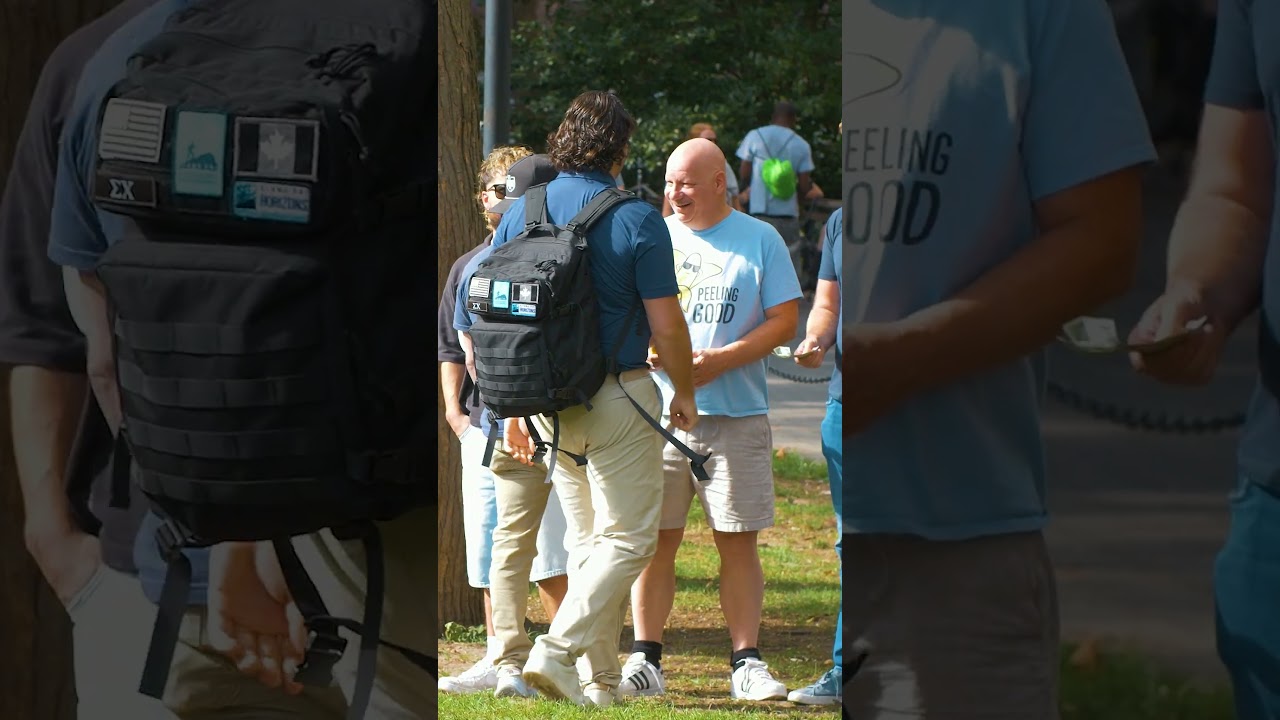 He roasted them back! 