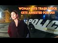 Bodycam DUI Arrest - Woman Hits Trash Truck and Gets Arrested for DUI