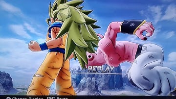 Dragon Ball Ultimate Tenkaichi SSJ3 Goku vs Super Buu CPU vs CPU