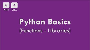[6-4] CS50x In Arabic - Python Basics - Functions and Libraries